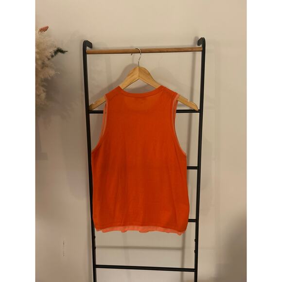 Vince Double Layer Shell Tank Coral Combo Small - Picture 7 of 9